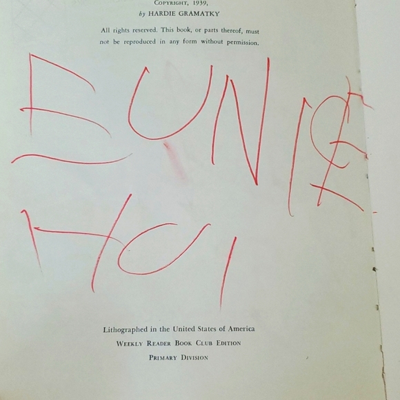 Vintage Little Toot Hardcover Book - Picture 3 of 4